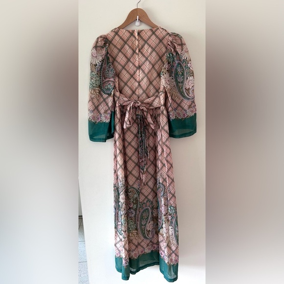 VINTAGE 70s Gunne Sax Style Prairie Dress - Picture 10 of 16